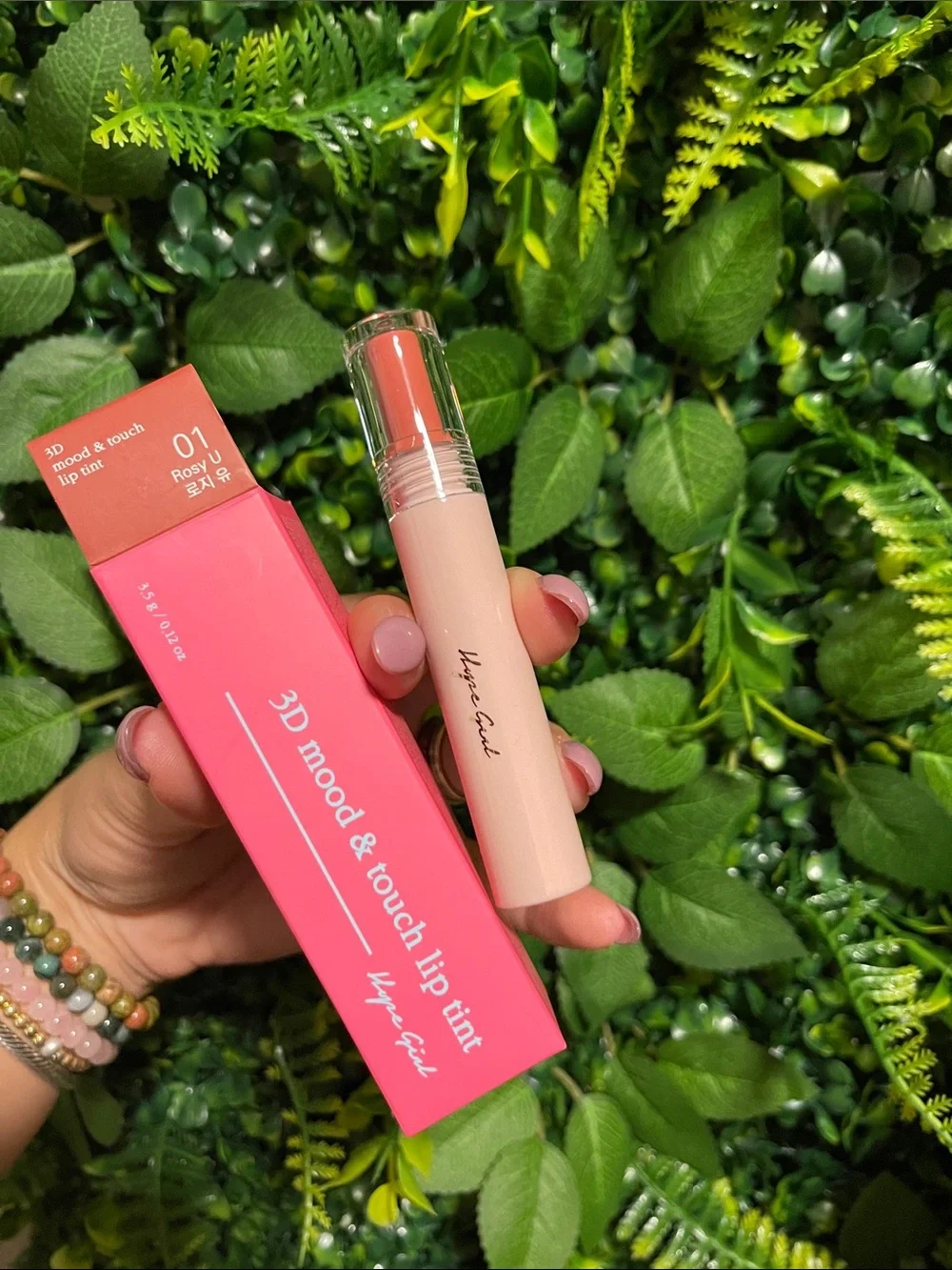 Hope Girl 3D Mood & Touch Lip Tint - 01 Rosy U